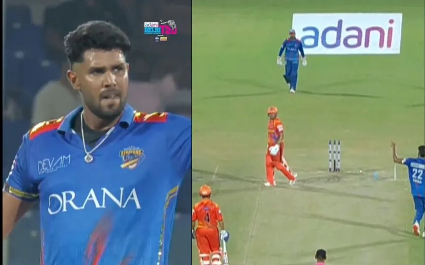 Harshit Rana Slapped With Heavy Fine For Aggressive Send-Off In DPL 2025